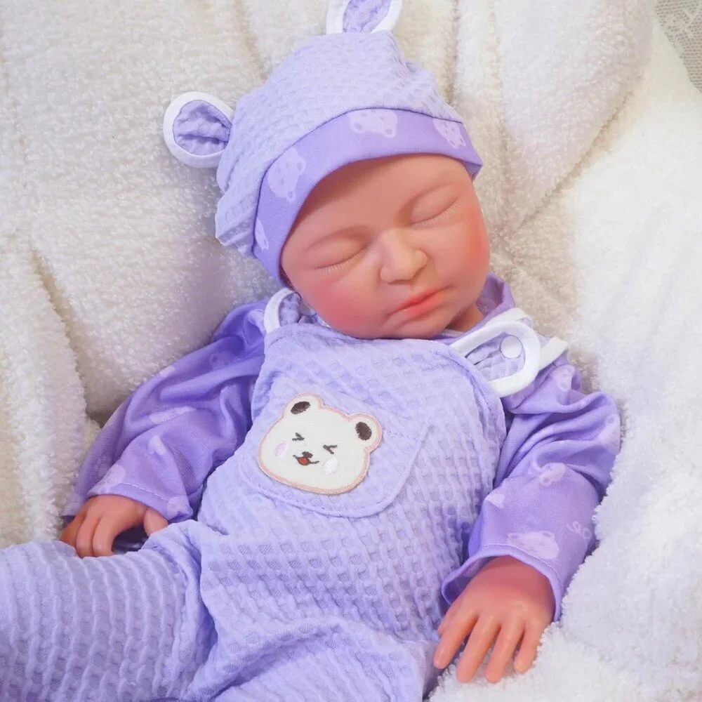 20in Full Silicone Reborn Angela-yellow Baby Girl Dolls Lifelike 8.61LB Weight